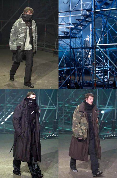 Raf Simons F/W 2001 "Riot Riot Riot"