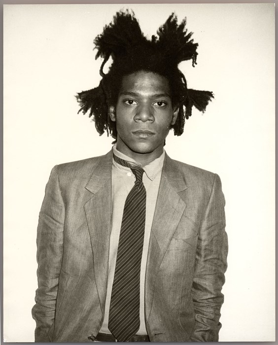 Jean-Michel Basquiat, 1982 Photography Andy Warhol, via penccil.com