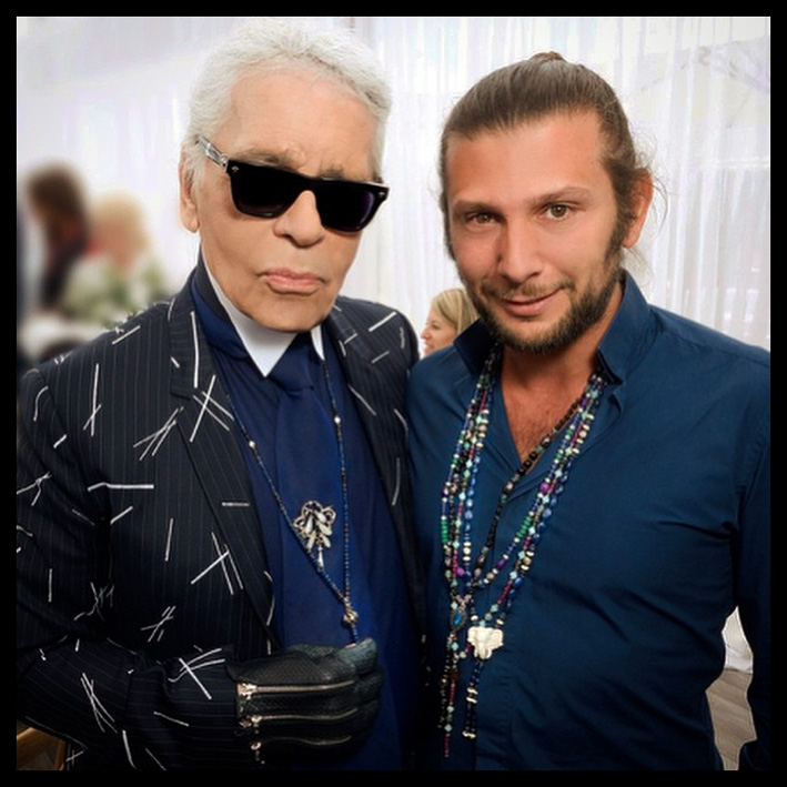 Karl Lagerfeld & Cyril Bismuth