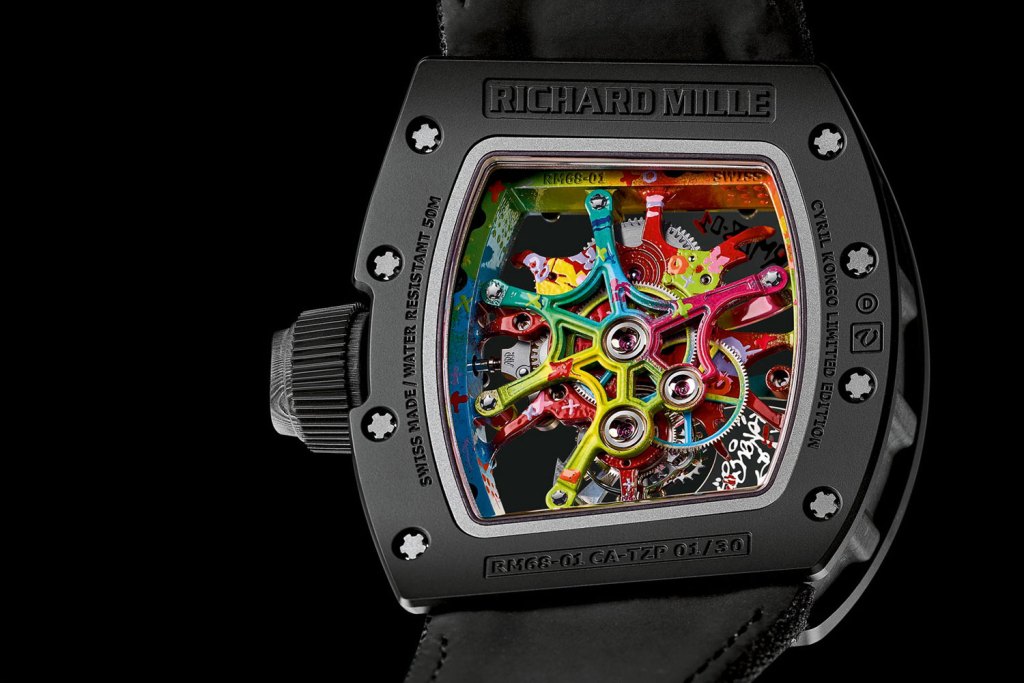 Kongo x Richard Mille Hand-Painted Tourbillon