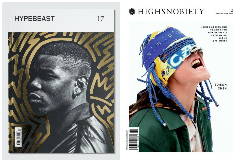 Highsnobiety與Hypebeast平面雜誌