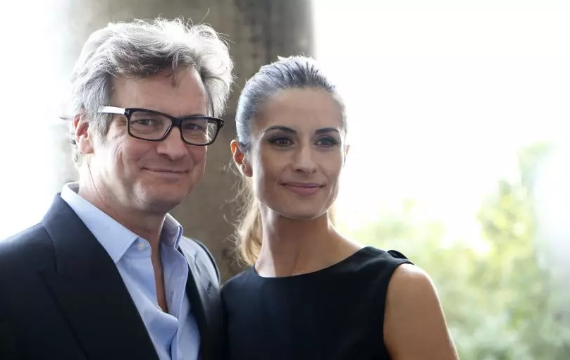 Colin Firth與妻子Livia Firth