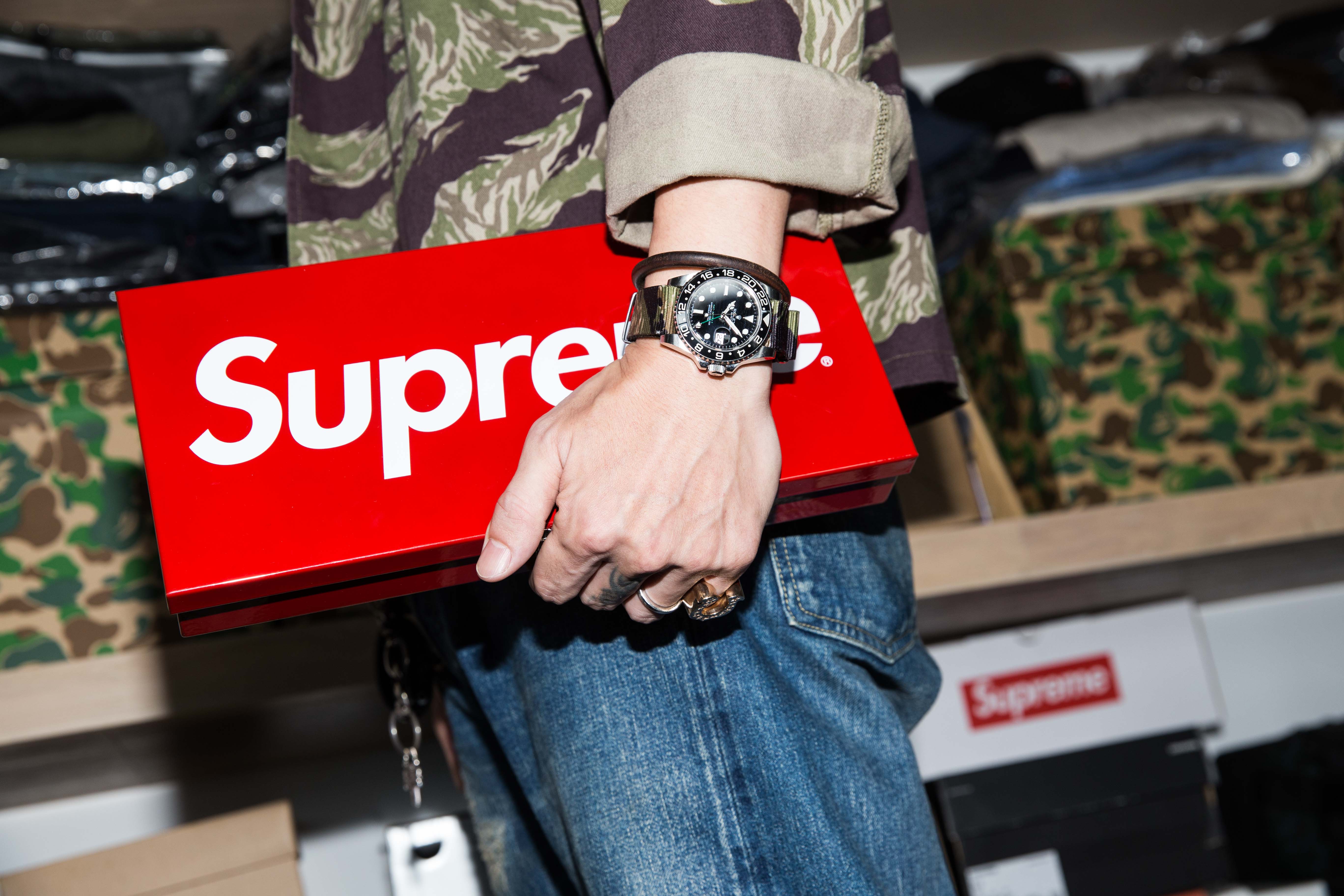 GMT-Master II / Supreme Box / Tenderloin Horseshoe Ring 