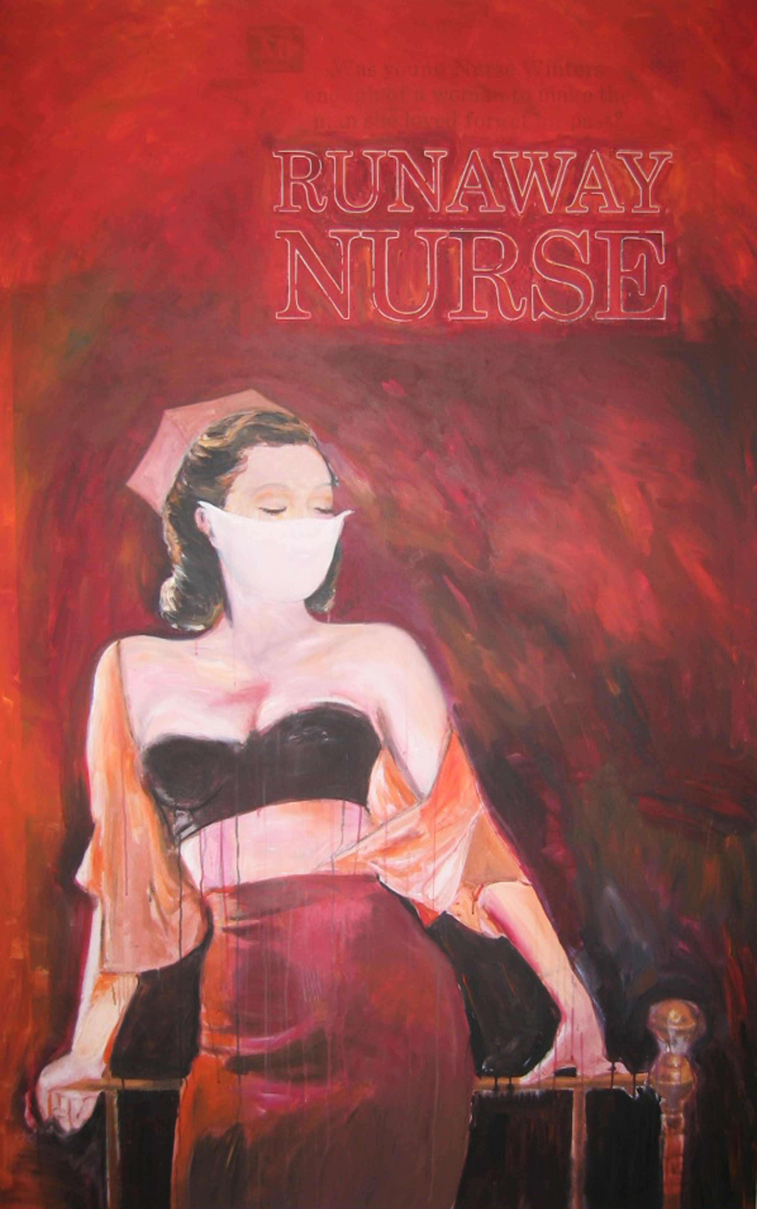 Richard Prince《Runaway Nurse 逃亡的護士》，970萬美元。