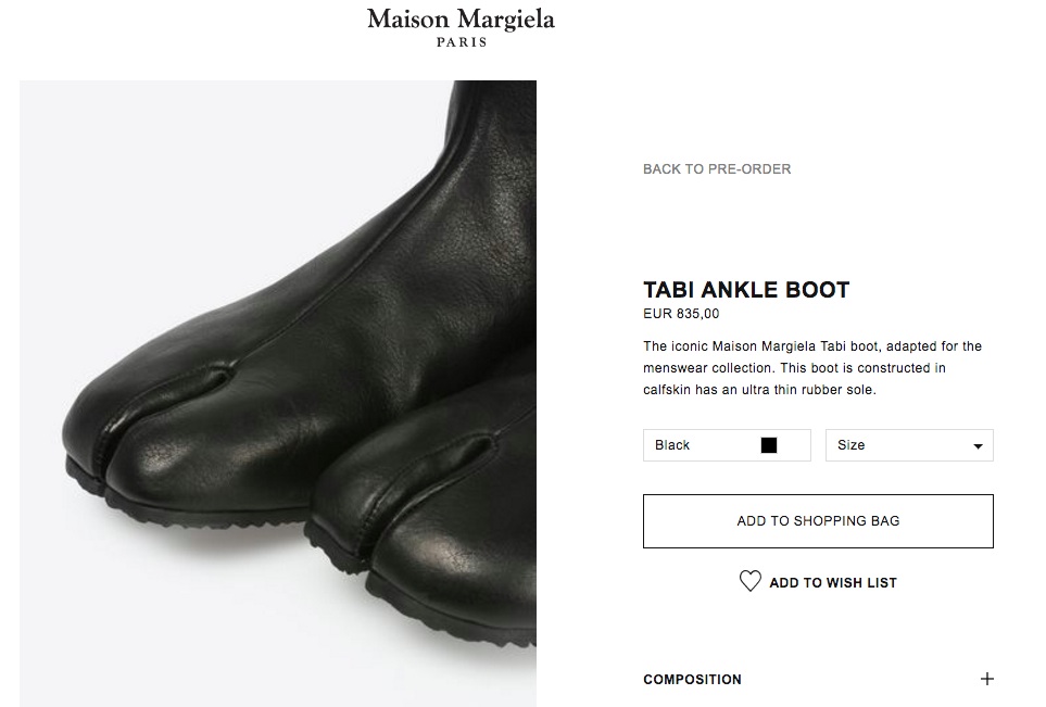 MARGIELA TABI MEN