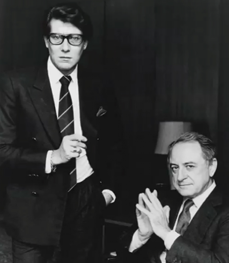 Yves Saint Laurent & Pierre Bergé