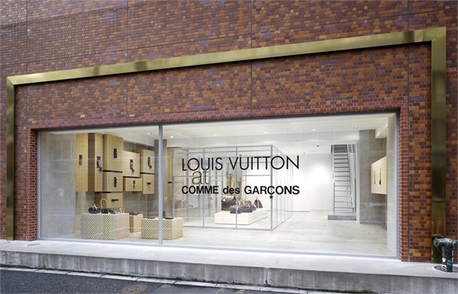 Louis Vuitton x Comme des Garçons Pop up store