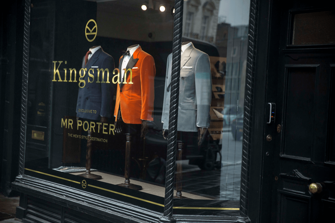 MR PORTER x Kingsman 實體店鋪