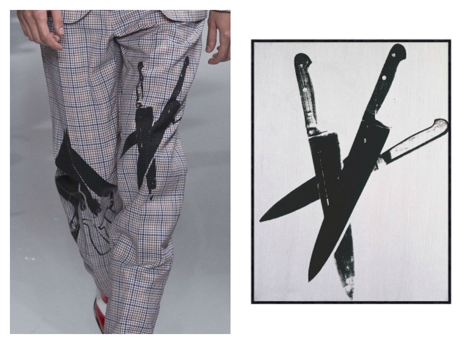 Andy Warhol「Knives」（1981-82）