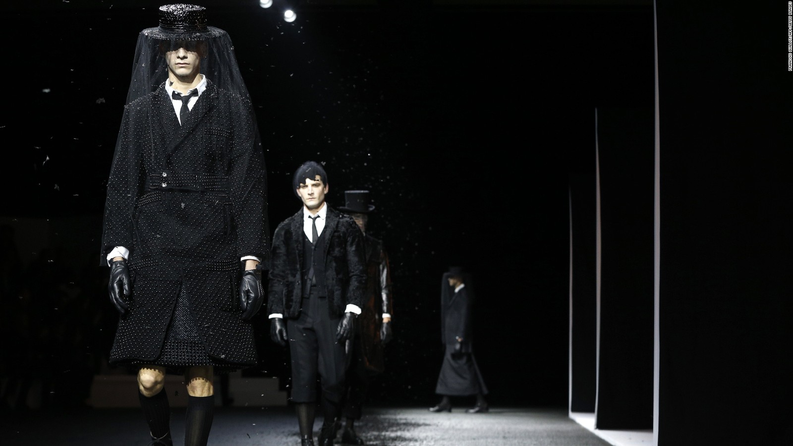 Thom Browne 2015 F/W via CNN