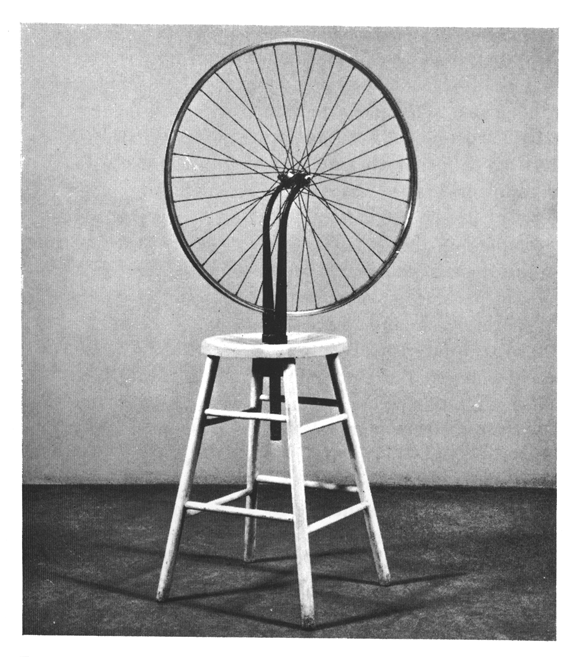 Roue de bicyclette , 1913