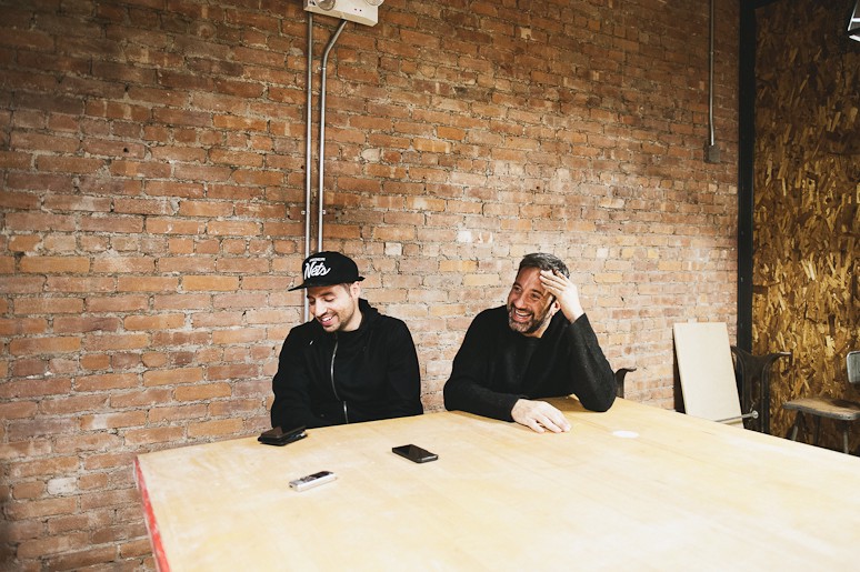 Ronnie Fieg & Sam Ben-Avraham photo by Greg Washington for Michael Bercasio