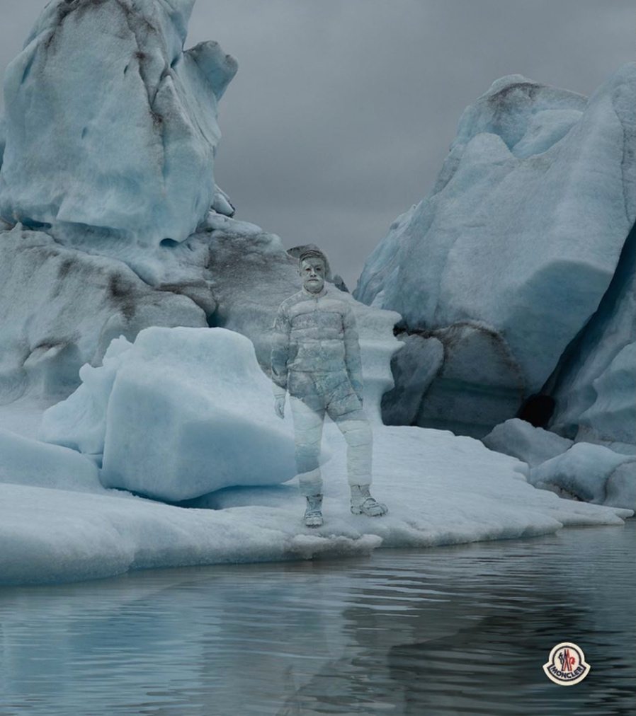 隱形藝術家劉勃麟（Liu Bolin）in Moncler 2017 F/W