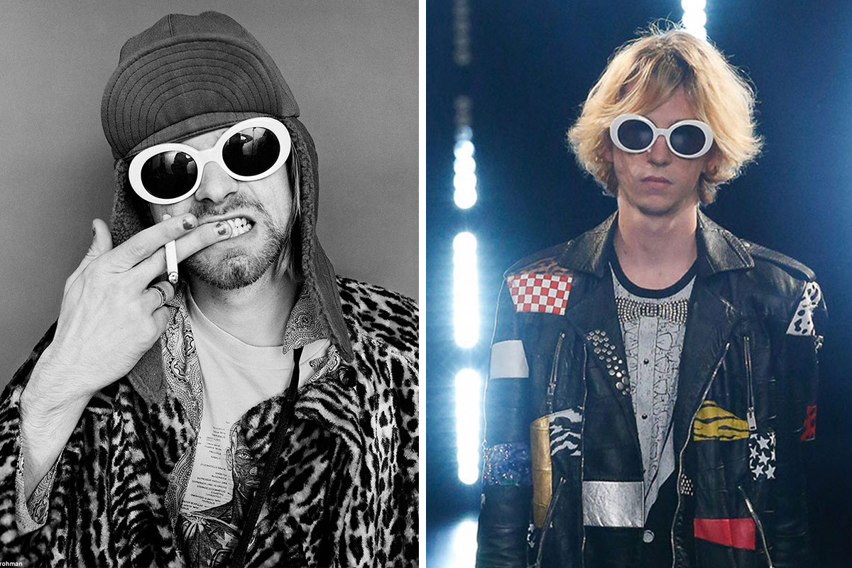Kurt Cobain v.s Saint Laurent 2016 F/W