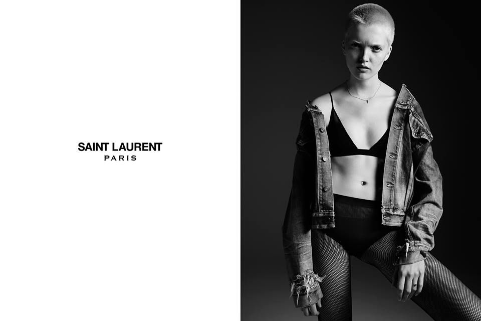 Ruth Bell for Saint Laurent 2016 Cruise AD