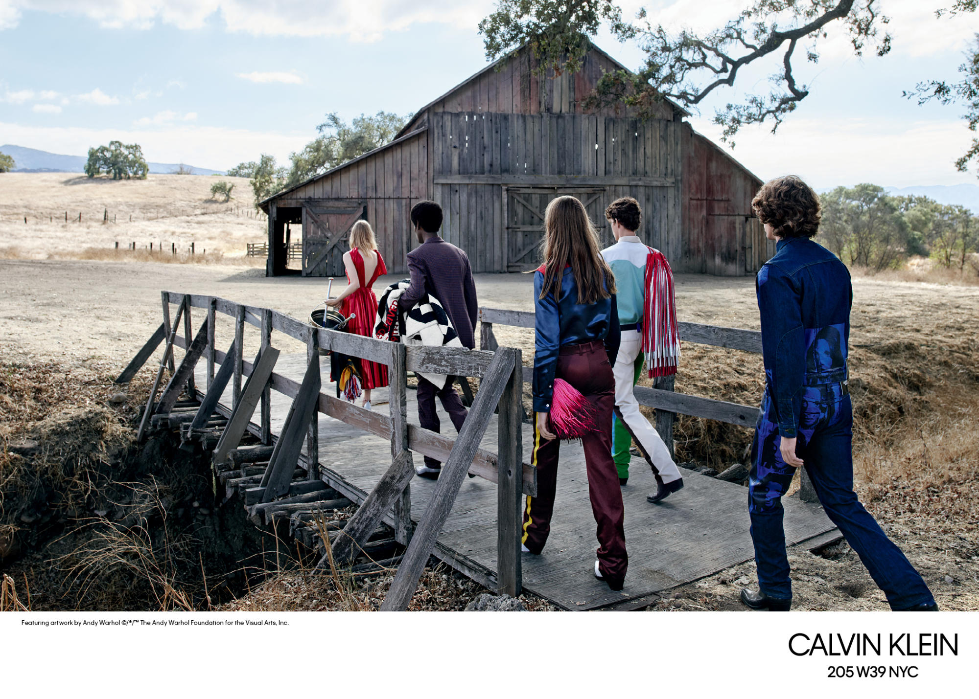 Calvin Klein 2018 S/S AD campaign