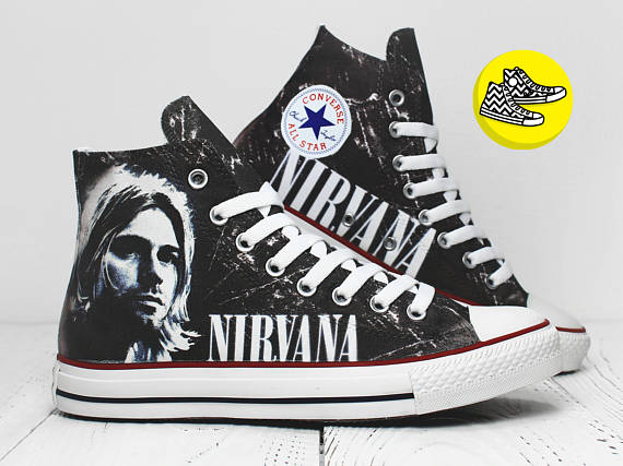 Kurt Cobain x Converse