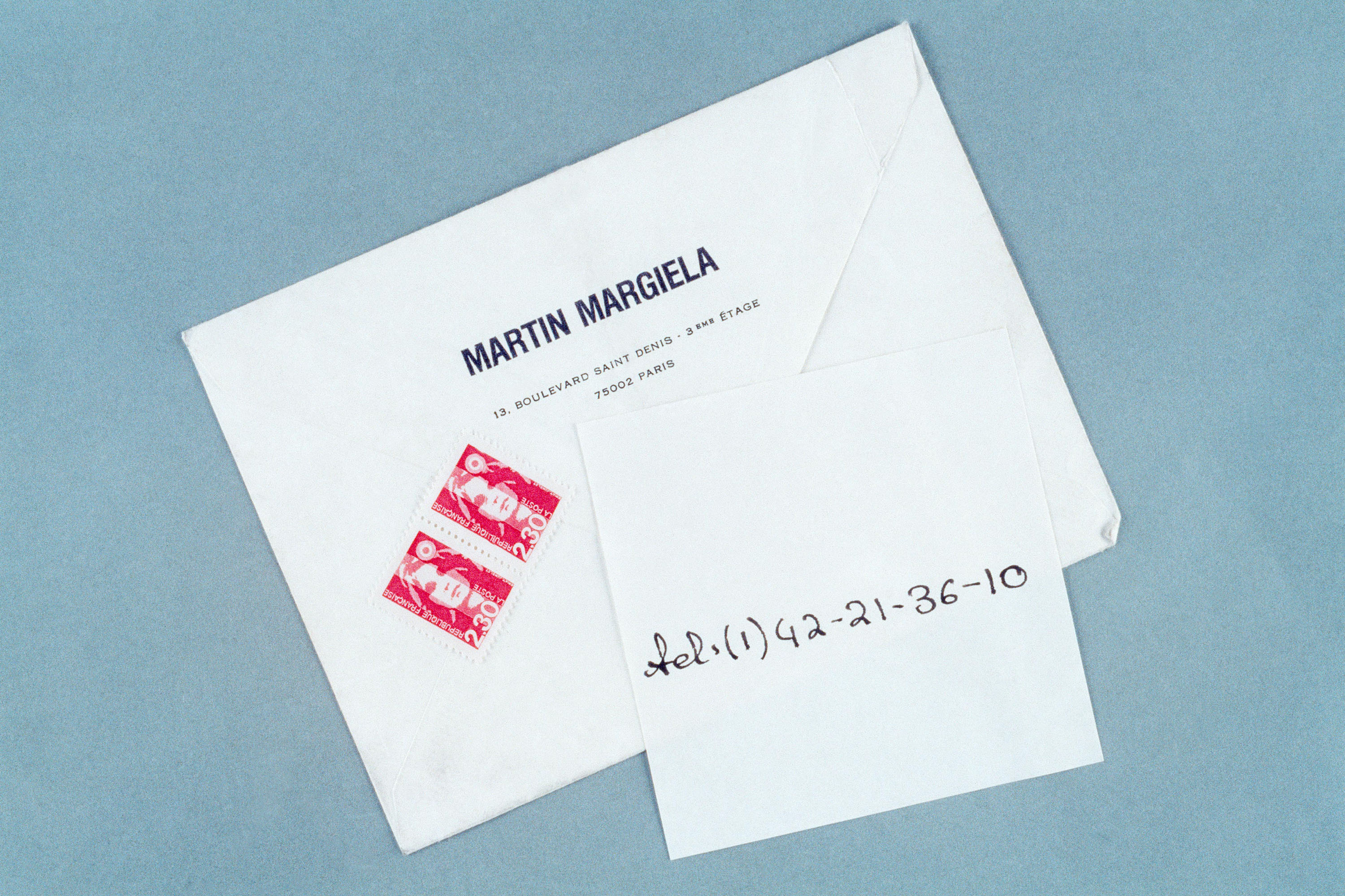 Maison Martin Margiela 1994 S/S invitation