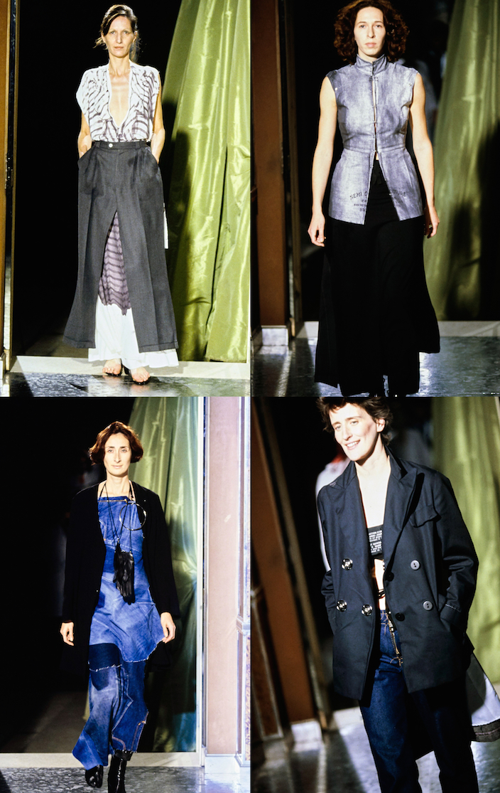 Maison Martin Margiela 1999 S/S, photo via Vogue Runway