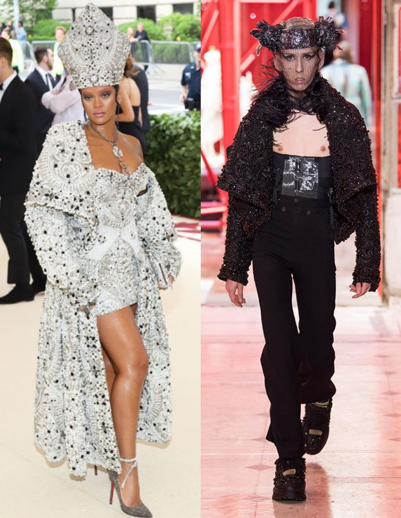 Rihanna Met Gala & Maison Margiela Men's Artisanal 2019 S/S 