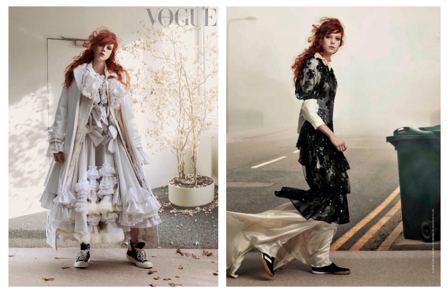 British Vogue April 2018, Style by Grace Coddington