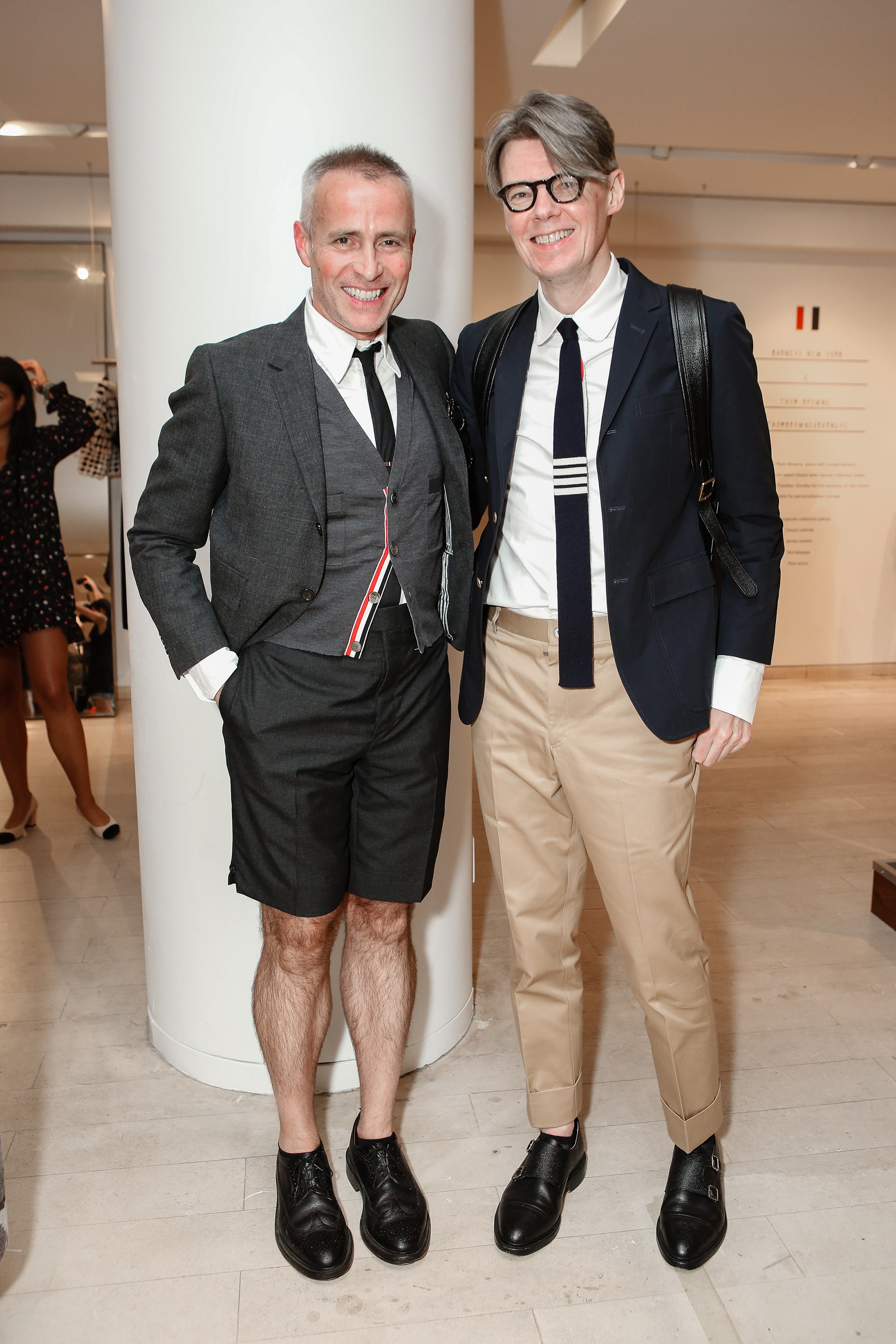 Thom Browne 與男友 Andrew Bolton