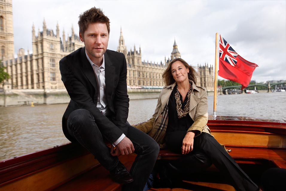 Christopher Bailey & Angela Ahrendts