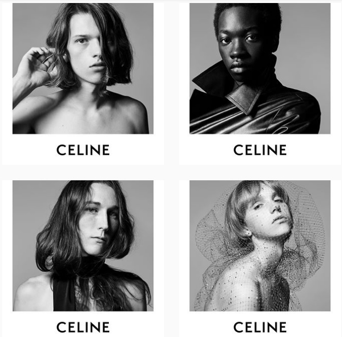 Hedi Slimane CELINE AD