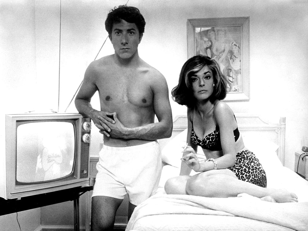 No Merchandising. Editorial Use Only. No Book Cover Usage Mandatory Credit: Photo by Everett Collection/REX (431521fa) THE GRADUATE, Dustin Hoffman, Anne Bancroft - 1967 DUSTIN HOFFMAN