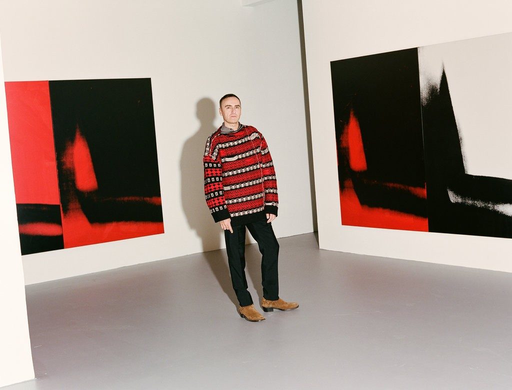 Raf Simons, photo by Clement Pascal for The New York Times