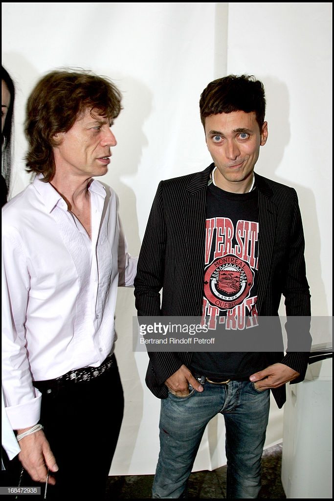 Hedi Slimane, Mick Jagger