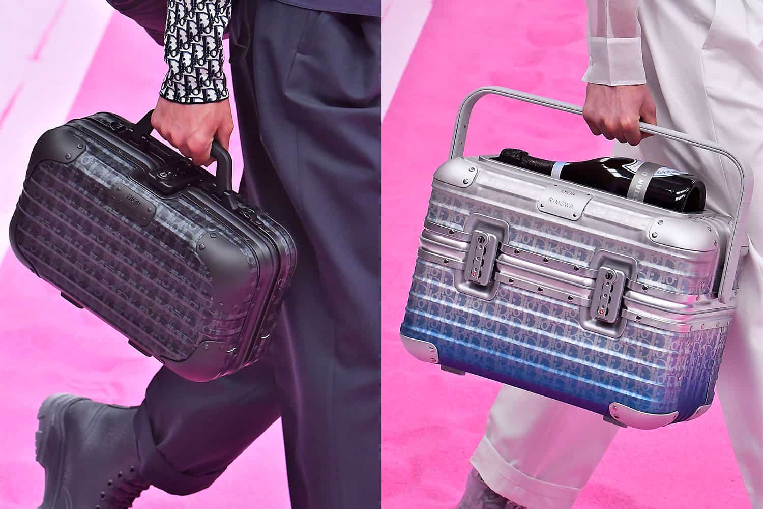 dior rimowa bag